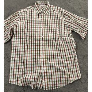 Ecko Unltd Shirt Mens L Plaid 100% Cotton Streetwear 90s Hip hop Vintage